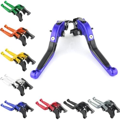 Fit For Suzuki GSXR600 GSXR750 GSX-R600 GSX-R750 2006-2010 GSX-R1000 K5 K6 2005 2006 CNC Adjustable Folding Brake Clutch Levers
