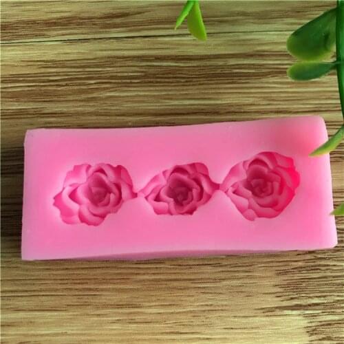 1Pcs Flower Shape Chocolate Candy Jello Silicone Mold Mould Cake Tools Bakeware Sugar Craft D068