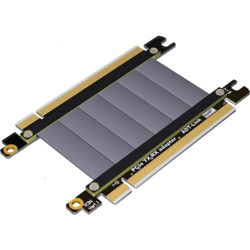 PCIE X16 Signal Exchange Extension Cable Adapter Converter Male To Male Male To Female TX-RX Cable For Industrial Control Server