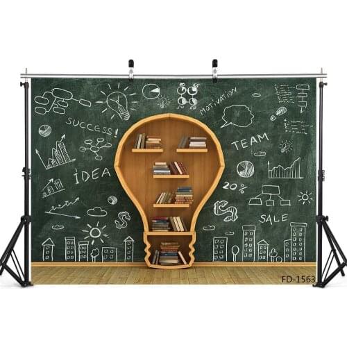 Vinyl Photography Backdrop Blackboard Photo Background for Photo Studio Back To School Child Kids Baby Newborn Kids Photo Studio