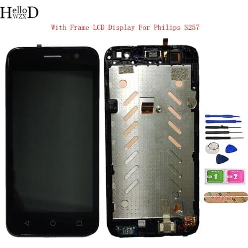 5.45" LCD Display For BQ Mobile BQ-5514G BQ-5514L Strike Power 4G BQ 5514 LCD Display Assembly Touch Screen Digitizer Frame Tool