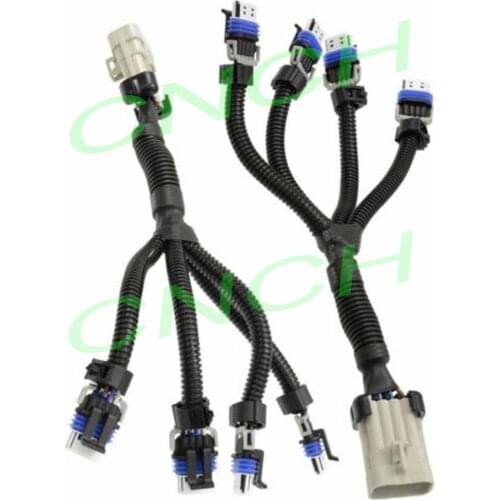 2pcs Set of LS2 LS7 LQ4 LQ9 Ignition Coil Harness for 8 Coils Relocation