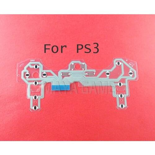 2pcs Repair Parts Flex Cable For PS3 Conductive Film Vibration For PS3 Controller