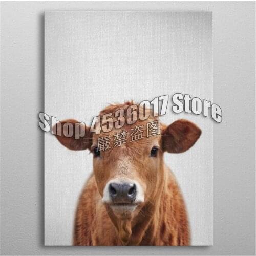 5d Diy Diamond Painting Cross Stitch Cow Colorful Diamond Embroidery Diamond Mosaic Paintings Hobbies Full Rhinestone Gifts