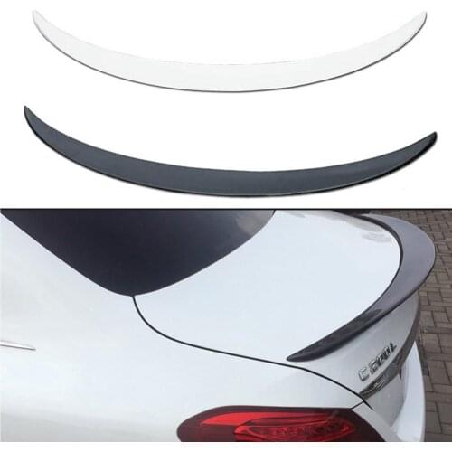 AMG Style For Mercedes W205 C200L ABS Rear Trunk Spoiler Wing Lip 2015 2016 2017 2018