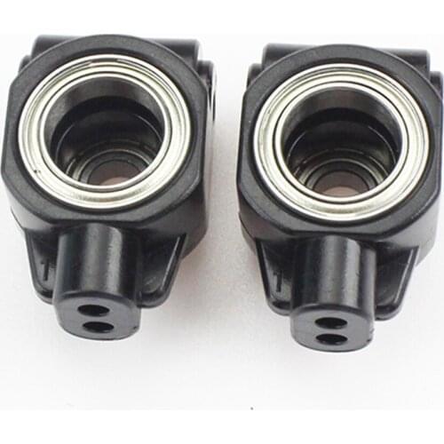 RC Car Rear Steering Hub Carrier Accessory Spare Parts for Wltoys 104001 RC Car (2 Pcs)