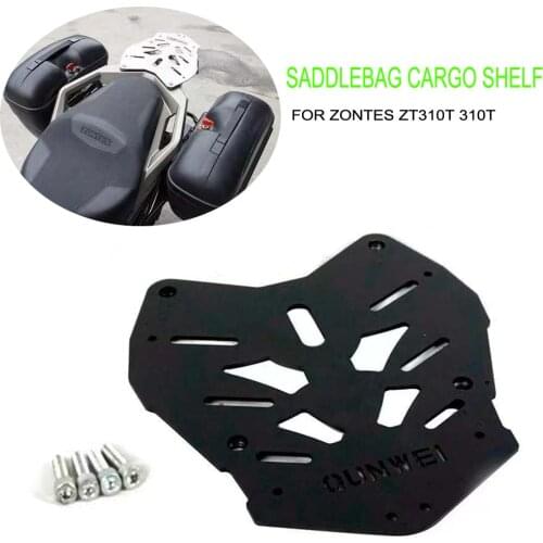 For ZONTES ZT310T ZT 310T 310T Rear Seat Luggage Carrier Rack Support Holder Saddlebag Cargo Shelf