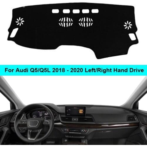 For Audi Q5 Q5L 2018 2019 2020 LHD RHD Car Dashboard Cover Dashmat Dash Mat Carpet Cape Layers Sun Shade Dash Board Cover