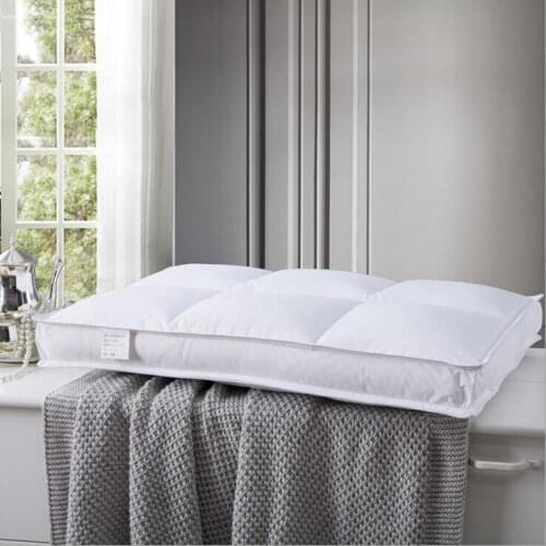 Home Textile Sleeping Pillow down light white Pillow Zero Pressure Memory Pillow Neck Health 45*72cm high qulity cotton pillow