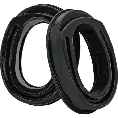 Gel earmuffs, compatible with MSA SORDIN tactical headset replacement accessories silicone earmuffs