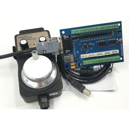 CNC engraving machine motion control card 5-axis USB MACH3 interface board can be connected with electronic handwheel