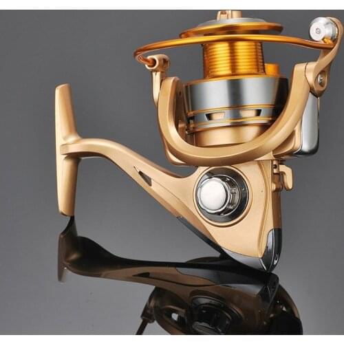 GLS brand PS1000-6000 series metal wire cup full metal folding rocker freshwater and salt water spinning wheel fishing reel