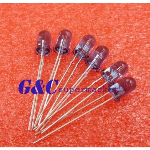 10PCS 5mm 940nm infrared emission Remote control transmitter blue diy electronics