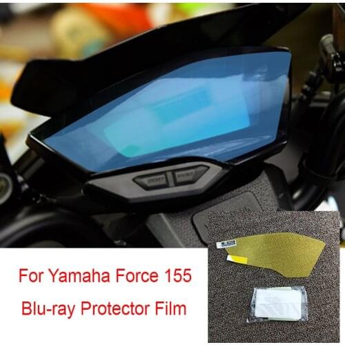 Cluster Scratch Protection Film Blu-ray Screen Protector Dashboard Shield For Yamaha Force 155