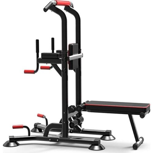 Multi-function Adjustable Single Parallel Bars Fitness Equipment 6206B Indoor Horizontal Bar Pull-ups Slip Resistant