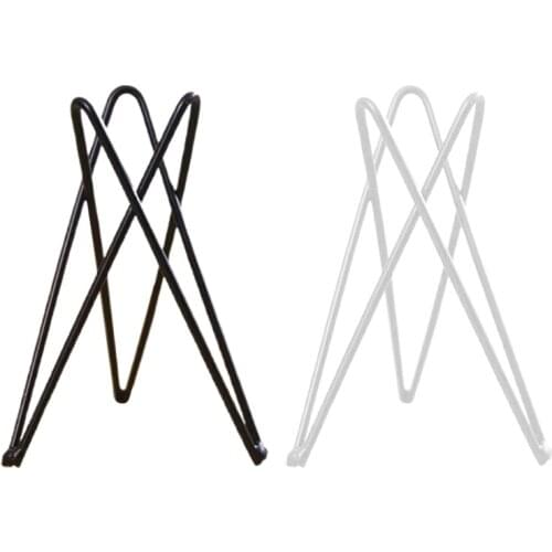 Air Plant Holder Metal Flower Pot Stand Geometric Iron Tillandsia Holder Art Display Home Garden Ornaments