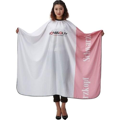 Salon Professional Hairdressing Cape Adult Waterproof Hair Dyeing Perming Styling Hairdresser Double Color Haircut Apron Cape