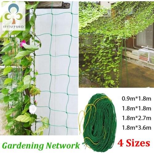 Garden Fence Millipore Nylon Net Climbing Frame Gardening Net Plant Fence Anti-bird Net Vegetable Plant Trellis Netting ZXH