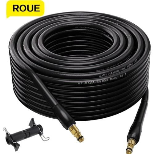 6~15 Meters High Pressure Car Washer Hose Pipe Cord Car Washer Water Cleaning Extension Cleaning Accessories for Karcher K2~K7