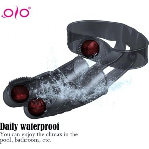 OLO Mini Finger Vibrator Clitoral Sex Toys G-spot Particle Stimulator Vibrator Massager Waterproof Clitoris Lesbian Sex Toy
