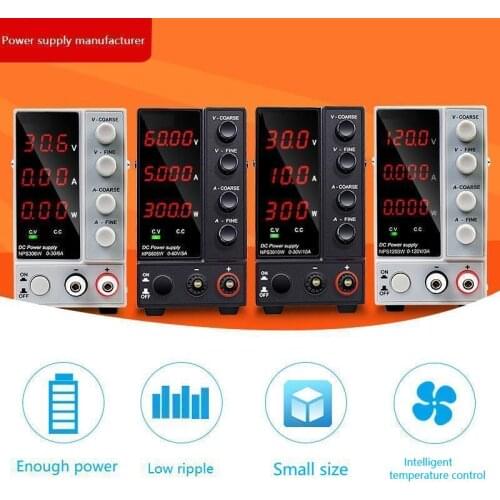 USB Adjustable DC Source Power 30V10A60v5aLab Power Supply Unit 60V 5A Voltage Regulator Stabilizer Switching Power Supply SUSWE