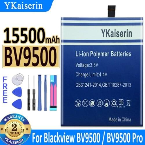 YKaiserin Batteries For Blackview BV9500 Pro Phones