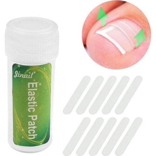 10pcs Pedicure Ingrown Toenail Straightening Clip Sticker Curved Brace Toenail Thick Correction Patch Foot Care Tool