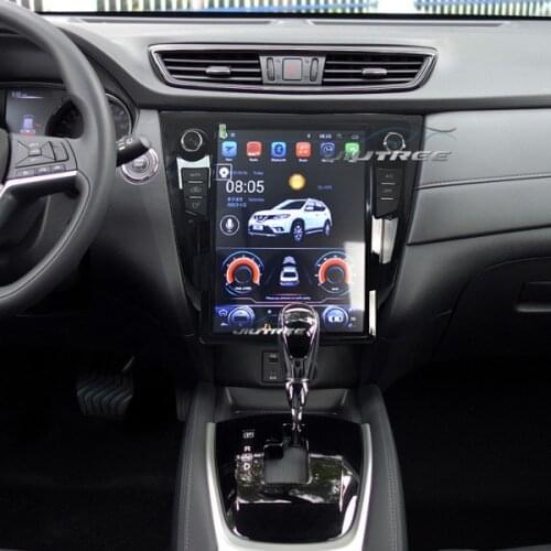 2 Din Tesla Style Vertical Screen Android Car Radio For NISSAN X-TRAIL 2014 GPS Navigation Multimedia Player Stereo Head Unit