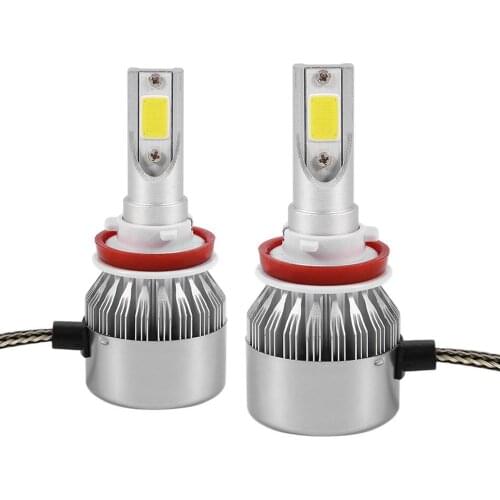 72W 3800LM Super Bright LED Light Headlight Kit Car Bulb Kit 6000K Fog Lamps LED High Power Bulb Car Headlights
