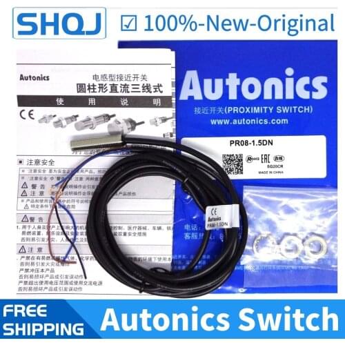 Autonics Proximity Switch PR08-1.5DN PR08-1.5DP PR08-2DN PR08-2DP PRL08-2DN -2DN2 PRL08-2DP PR08-2DP2 PR08-2DN2 new original