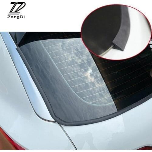 Car Seal Strips Rear Windshield Rubber Protector Sticker For VW Passat B8 B7 B6 B5 Touareg Scirocco Jetta mk6 Tiguan mk2 2020