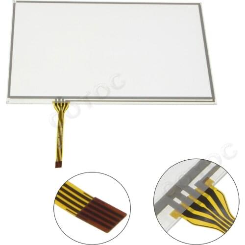 COTOC LTA070B050F Series 7.3 inch Touch Screen Glass Digitizer Navigation for Lexus IS GS RX Toyota Prius MDF