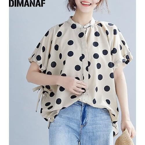 Блузки в горошек DIMANAF China At AliExpress