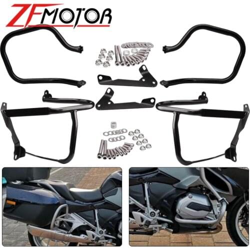 For BMW R1200RT R1200 RT 2014 2015 2016 2017 2018 Motorcycle Crash Bars Engine Guard Bumpers Stunt Cage Buffer Frame Protector