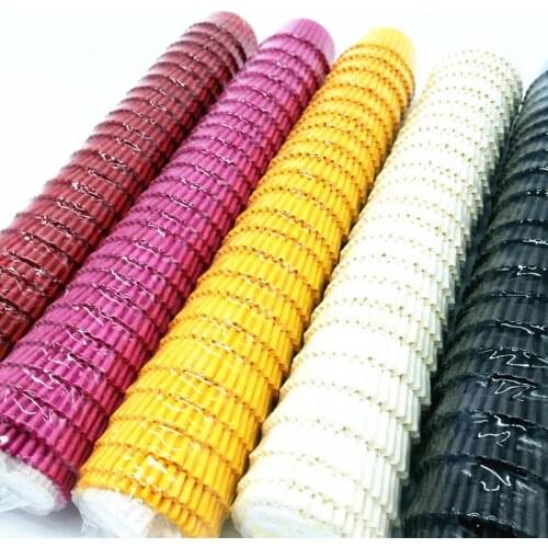 500Pcs 5 Color Cupcake Liner Baking Cups Cupcake Mold Paper Muffin Cases Cake Wrappers Party Tray Cake Decorating Tools