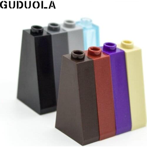 Guduola Slope 1x2x3 (75°) with Hollow Stud (4460) MOC Brick Building Block DIY Educational Toys Parts 20pcs/LOT