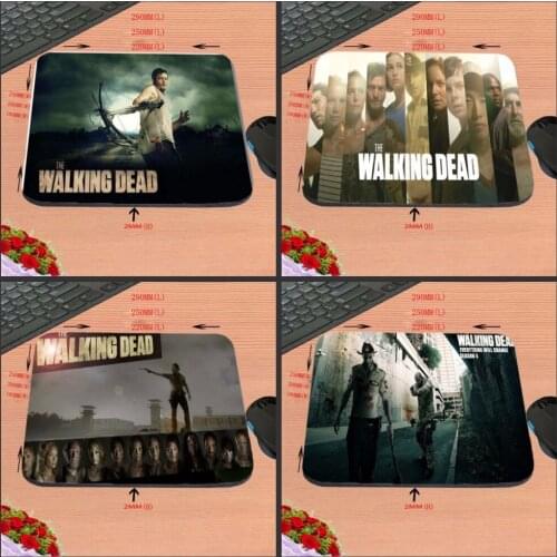New Arrival The Walking Dead Adventure Survival TV Play Customized Mouse Pad Computer Notebook Mice Mat Non-Slip Rubber Mousepad