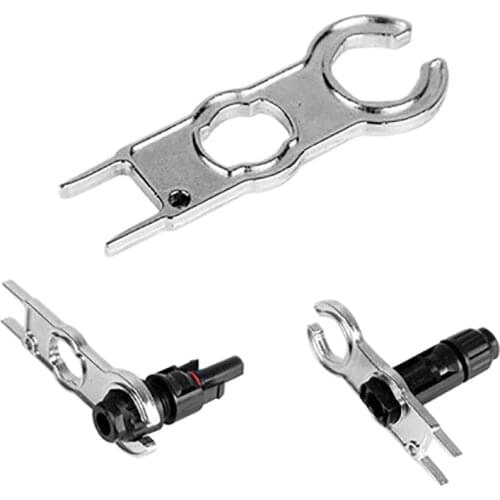 Metal Mc4 Connector Tool Wrench Wrench Component Pv Connector Cap Special Wrench Installation Tool Diy Solar Suit