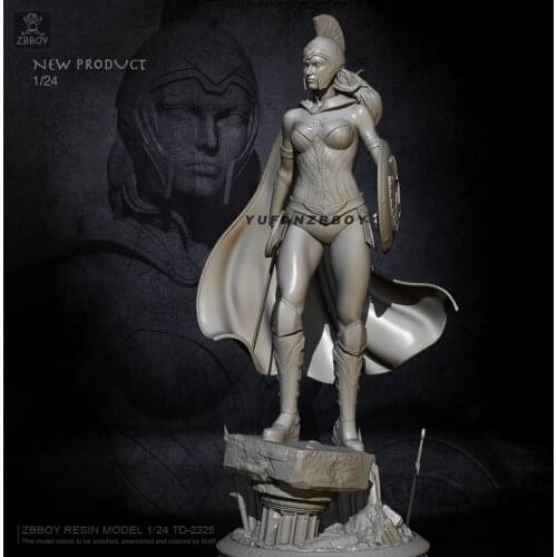 1/24 Resin Figure Kits Goddess of victory Model Self-assembled TD-2325