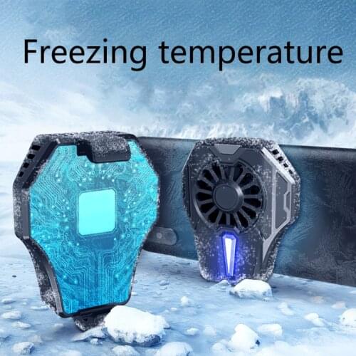 Portable Mobile Phone Cooler Cooling Fan Radiator for iPh-one Hua-wei Xiao-mi Kit