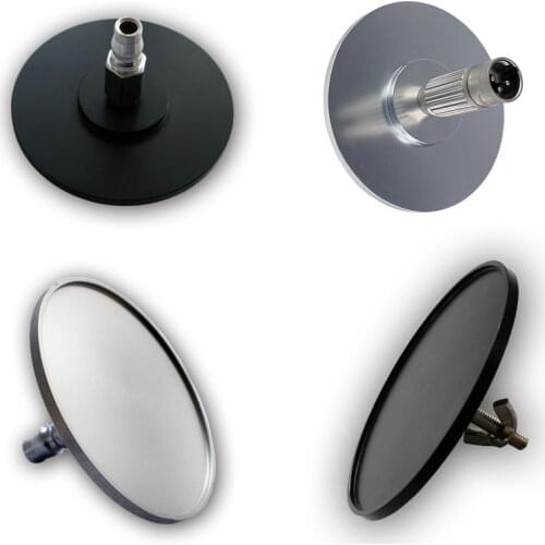 A Variety of Sex machine adapter toys for adults 3.8" thickened plus size metal suction cup for KlicLok sex machine