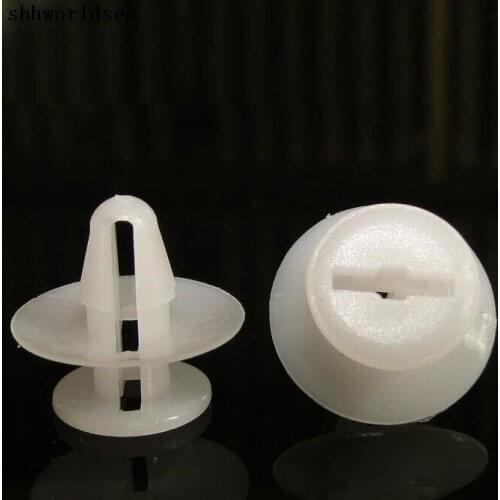 Shhworldsea 100pcs Tail Door Panel Tweeter Fastener Retainer Clip Plastic For Ford