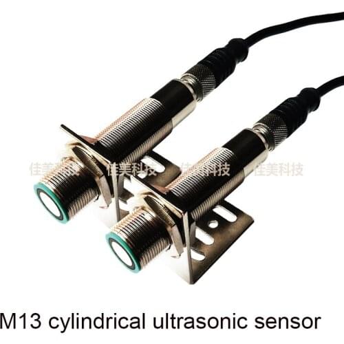 Ultrasonic Ranging Sensor Analog Output 0-10V 4-20mA Linear Displacement Liquid Level Material Level Distance 1 Meter