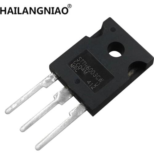 10PCS STTH6003CW TO-247 HIGH FREQUENCY SECONDARY RECTIFIER Best quality