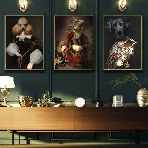 WANG ART Retro Wall Paintings
