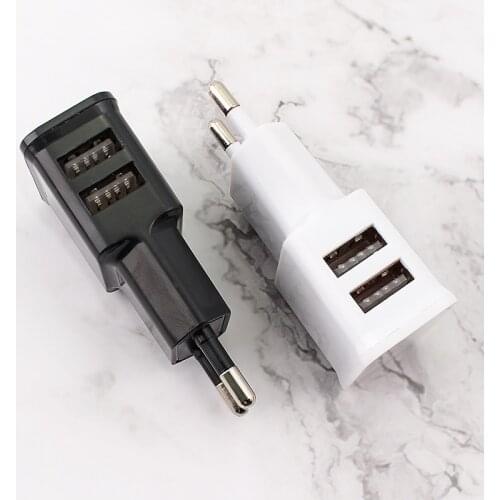USB Charger 5V 2A Travel Adapter Portable Wall EU Plug Desk Charger Mobile Phone USB Adapter For iphone Samsung Xiaomi Universal
