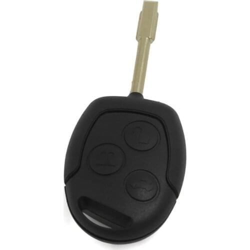 1 pc Professional Black Remote Key Fob Shell Case 3 Buttons for Cars Durable Key over Replacement Car Accessories