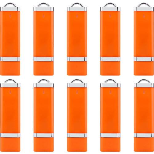 TOPESEL 10PCS 1GB 2GB 4GB 8GB 16GB 32GB 64GB USB2.0 Flash Drives Lighter Model Flash Memory Stick Thumb Pen Drive