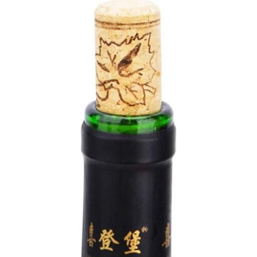 10PCS/ Lot Straight Wood Corks Bottle Plug Wine Bottle Stopper Corks Wine Stoppers Bar Tools Wine Cork Wooden Sealing Caps