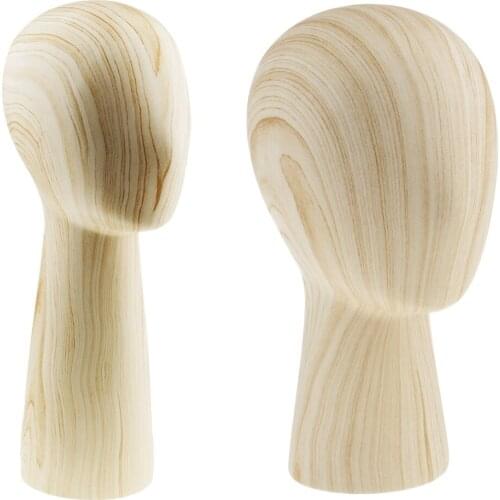 2 Pieces Premium Wigs Support Stand Hats Sports Caps Display Organizer Holder for Shop Salon Showcase Home Storage